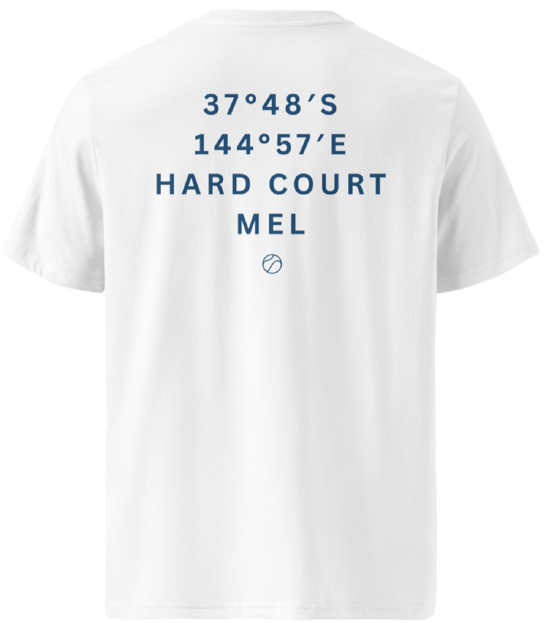 Melbourne Hard Court – Unisex Tee