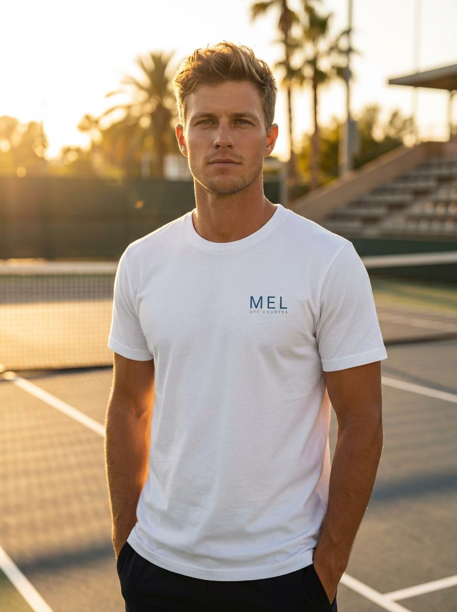 Melbourne Hard Court – Unisex Tee